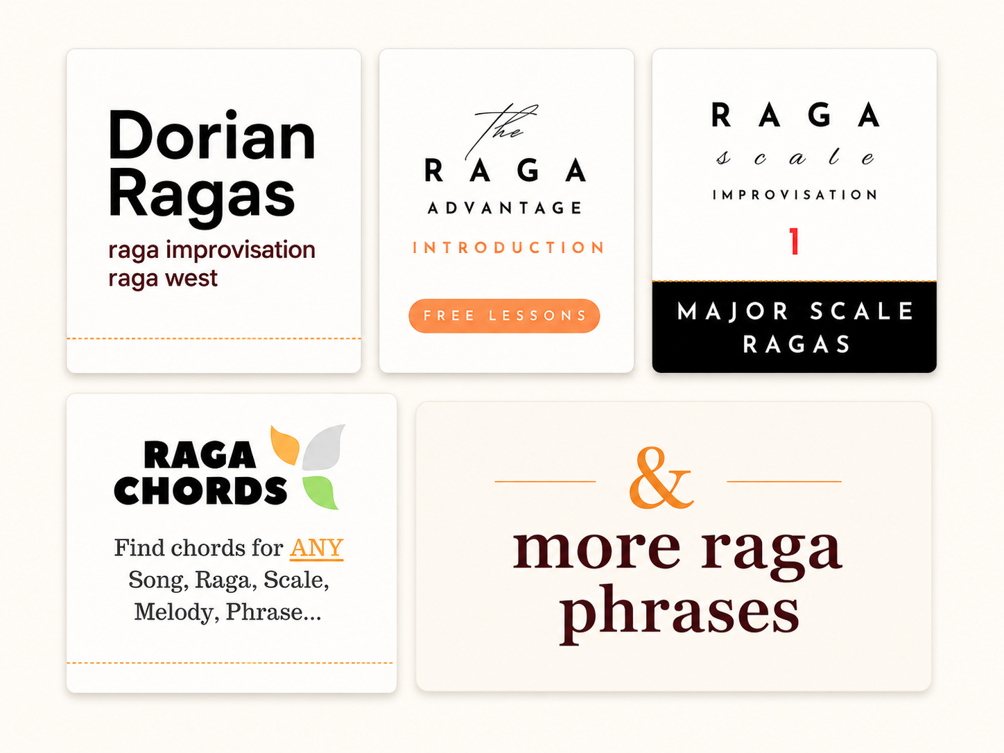 Raga and Improvisation Bundle courses